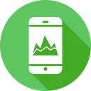 Free Graph Marketing Mobile Icon