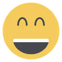 Free Grinning Face With Smiling Eye Emojis Emoji アイコン