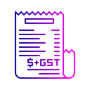 Free Gst Rechnung Steuer Symbol