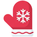 Free Guantes De Navidad Icono