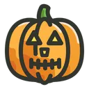 Free Halloween Calabaza Aterrador Icono