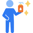 Free Hand Sanitizer Hygiene Virus Transmission Icon