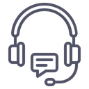 Free Headphone Customer Care Icon