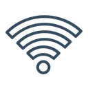 Free Hotel Restaurant Wifi Icon