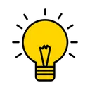 Free Idea Creative Bulb アイコン