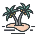 Free Island Beach Summer Icon