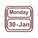 Free January  Icon