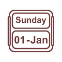 Free January  Icon