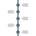 Free Job Task Timeline Icon