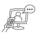 Free Black Line Job Interview Illustration Job Interview Job Icon