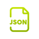 Free Json Arquivo Documento Ícone