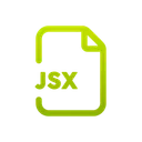 Free Jsx Arquivo Programacao Ícone