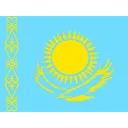 Free Kazajstan Bandera Pais Icono