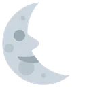 Free Last Quarter Moon Icon