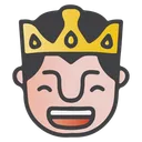 Free Laughing King  Icon