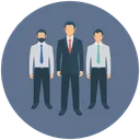 Free Leader Leadership Business Team Icon