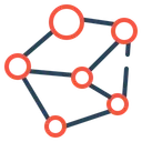 Free Lien Connexion Collaboration Icône