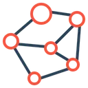 Free Lien Connexion Collaboration Icône