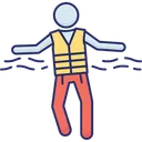 Free Float Jacket Life Icon