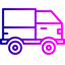 Free LKW Versand Logistik Symbol