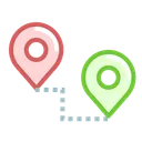 Free Location Path Way Icon