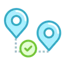 Free Location Path Way Icon