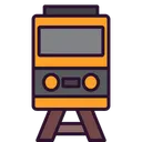 Free Locomotive Rail Road Railway Icon