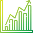 Free Grafico De Linhas Grafico De Negociacao Relatorio Ícone