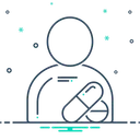 Free 남성환자 남성 환자 아이콘