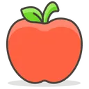 Free Apple Frutas Saludable Icono