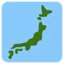 Free Mapa De Japon Icono