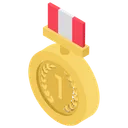 Free Medalha Primeiro Lugar Primeiro Lugar Ícone