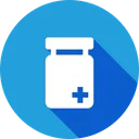 Free Medical Bottle Plus Icon