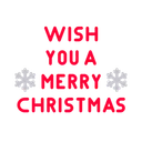 Free Merry Christmas Greeting Icon