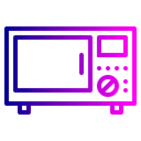 Free Microwave Oven Range Icon