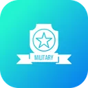 Free Military Army Badge Icon