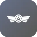 Free Military Army Badge Icon