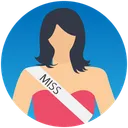 Free Miss Woman Beauty Queen Icon