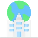 Free Mnc Company Multi National Comapany Office Icon