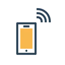 Free Mobile Wireless Connection Icon