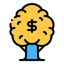 Free Money Tree Funding Profit Growth 아이콘