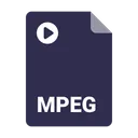 Free Mpeg Document Format アイコン