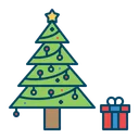 Free Navidad Arbol Pino Icono