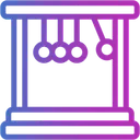 Free Newton Cradle Physics Pendulum Icon