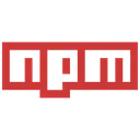 Free Npm Original Wortmarke Symbol