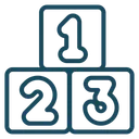 Free Number Block  Symbol