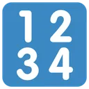 Free Entrada Numeros Numerico Icono