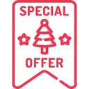 Free Oferta De Navidad Insignia De Oferta Oferta Icono