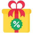 Free Offers Present Discount Icon