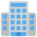 Free Office Building Working Icon